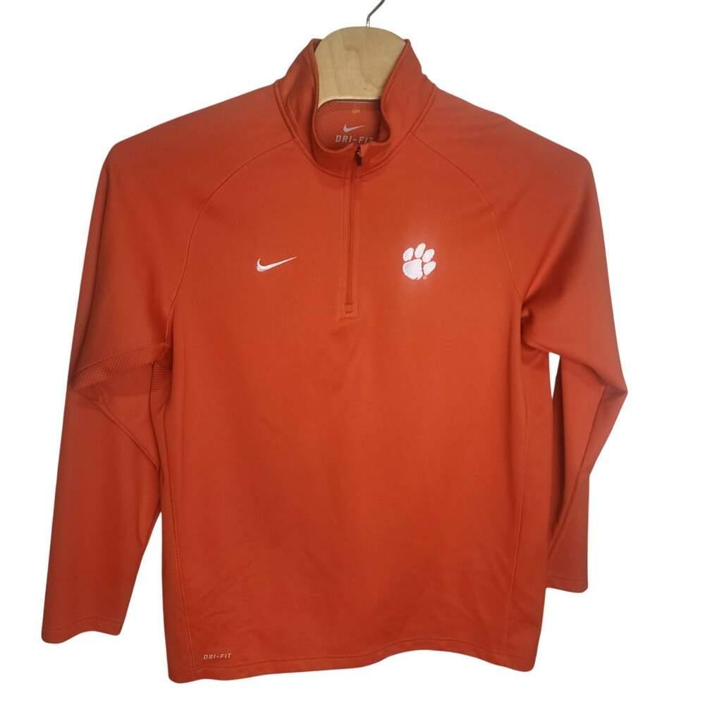 Men's Nike Dri Fit Dri-fit Long Sleeve 1/4 Zip Shirt Large L